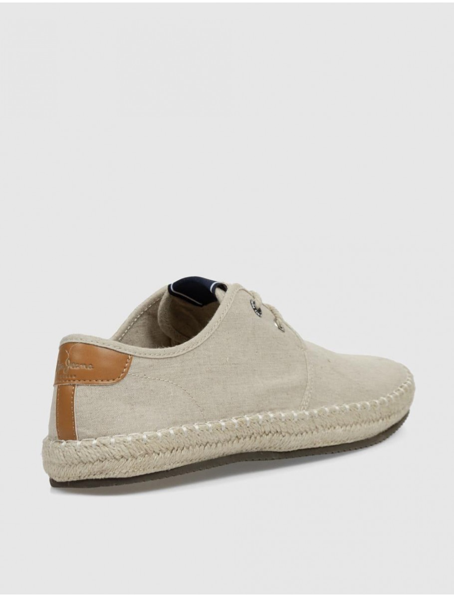 ZAPATILLA PEPE JEANS TOURIST CLASSIC LINEN BEIG