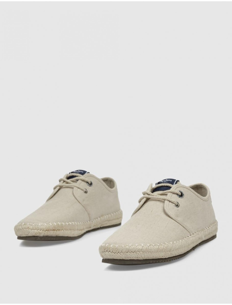 ZAPATILLA PEPE JEANS TOURIST CLASSIC LINEN BEIG