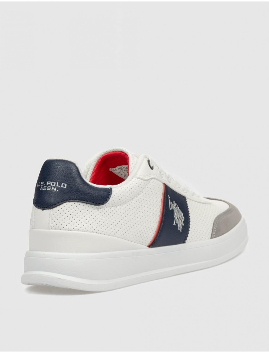 ZAPATILLA US POLO ASSN CAMPY001M BLANCO