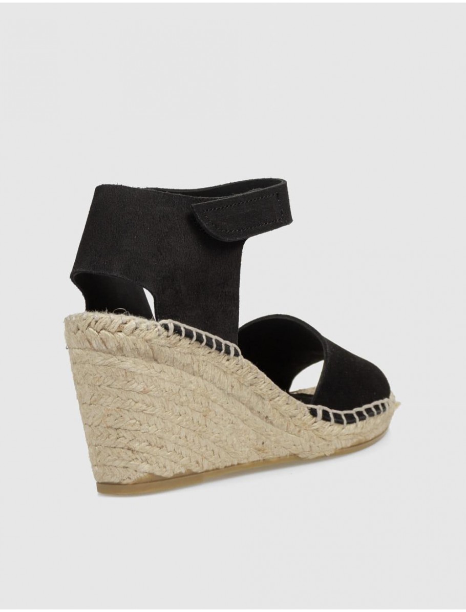 ALPARGATA PALOMITAS ANYA NEGRO