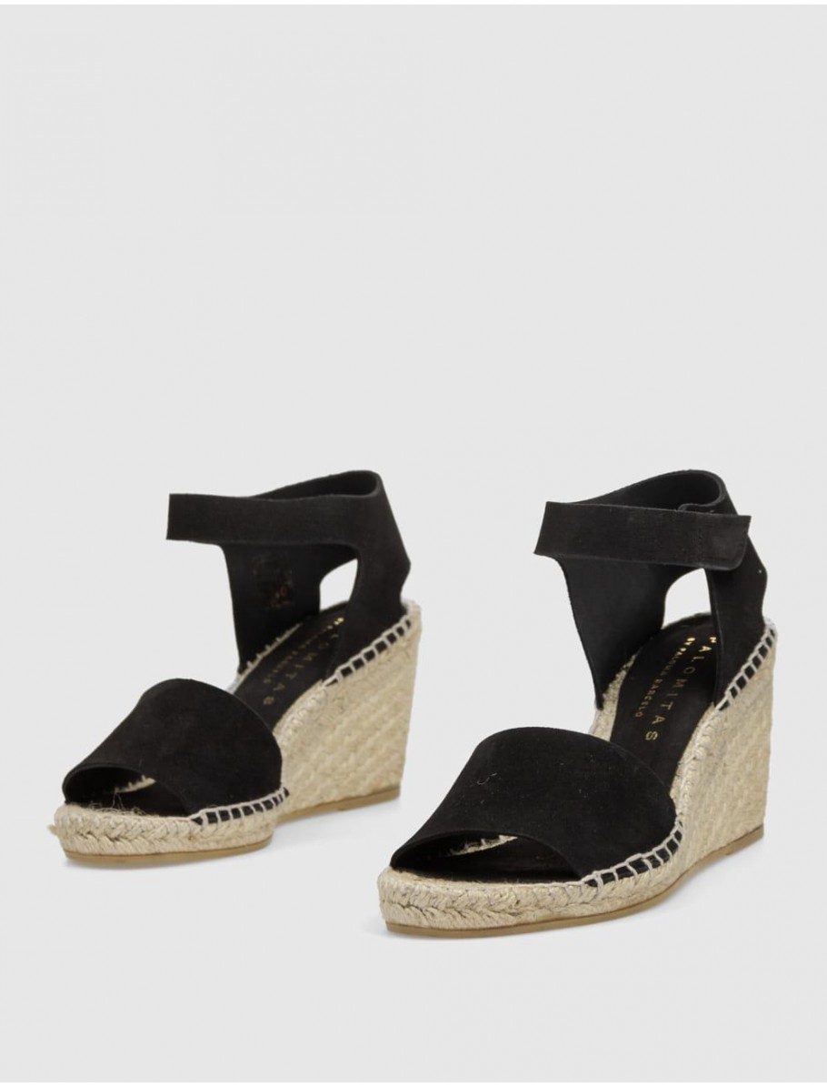 ALPARGATA PALOMITAS ANYA NEGRO