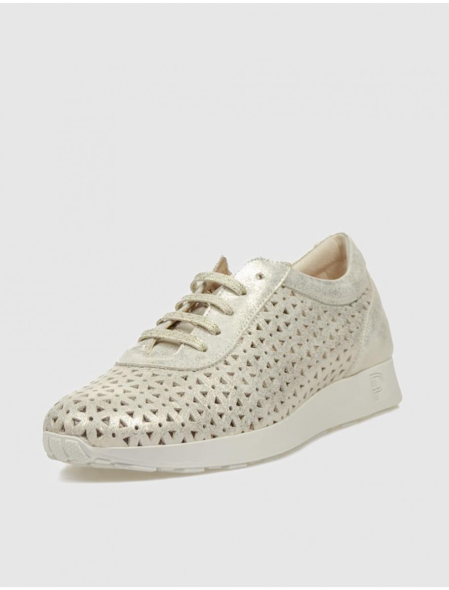 ZAPATILLA PITILLOS 10422 ORO