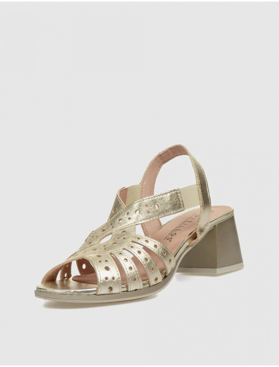 SANDALIA PITILLOS 10530 ORO