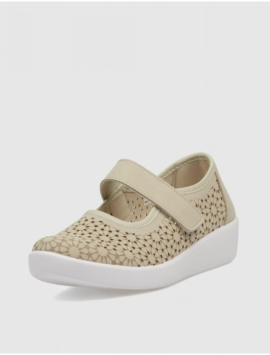 ZAPATILLA DOCTOR CUTILLAS 38470 PLATINO
