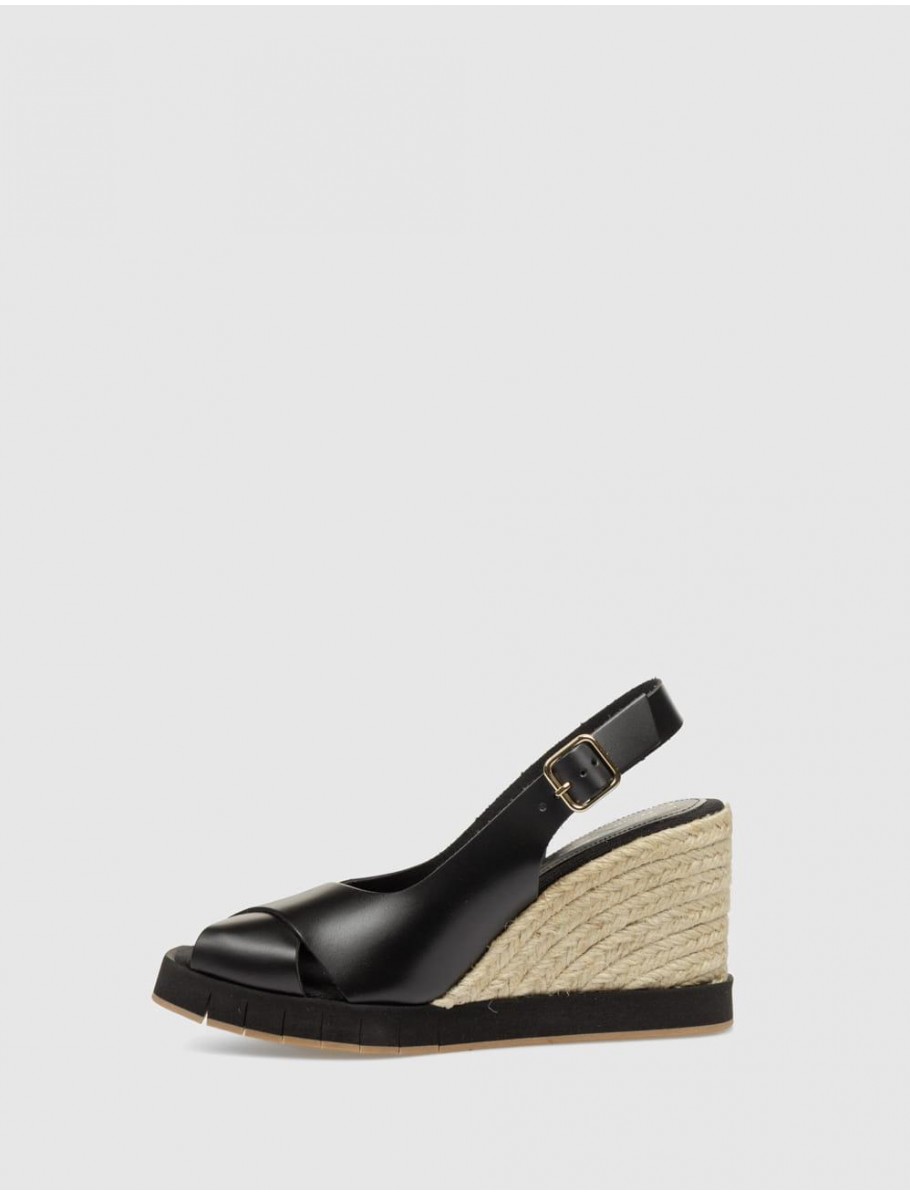 ALPARGATA PALOMITAS WANDA NEGRO