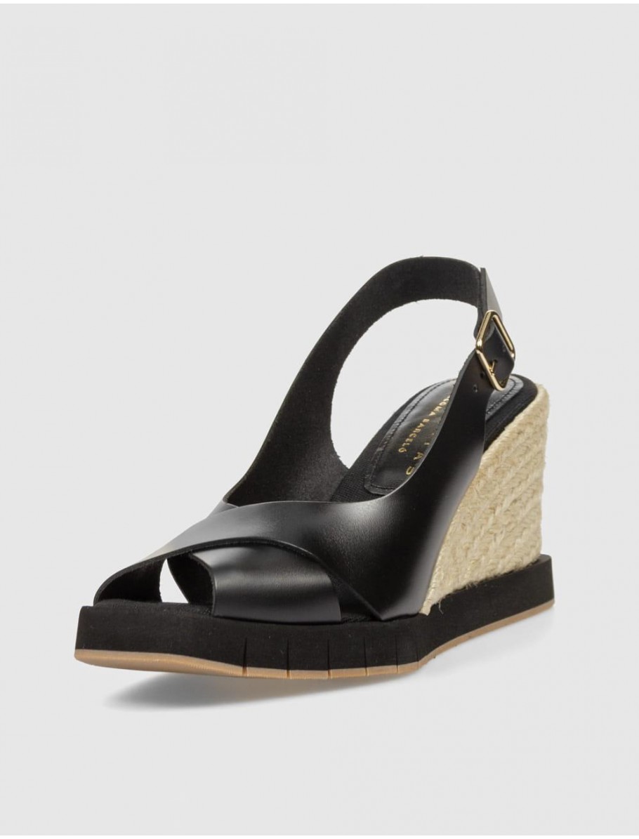 ALPARGATA PALOMITAS WANDA NEGRO