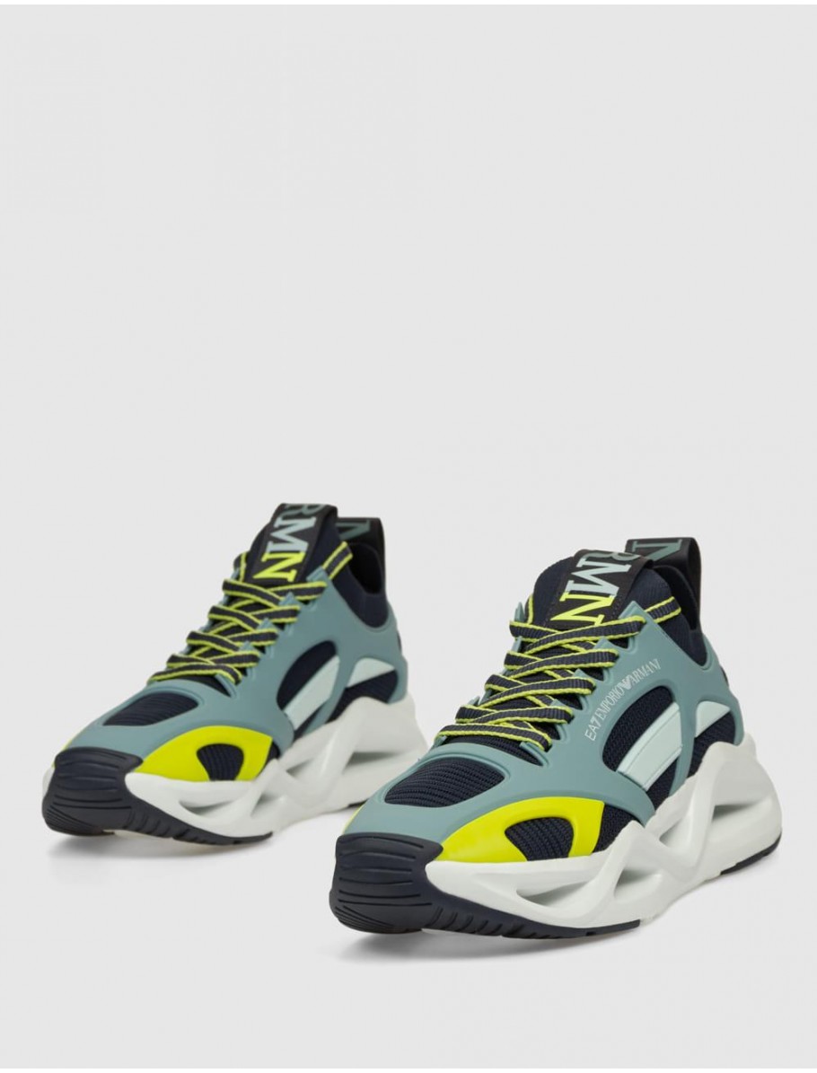 ZAPATILLA ARMANI EA7 X8X174 AZUL