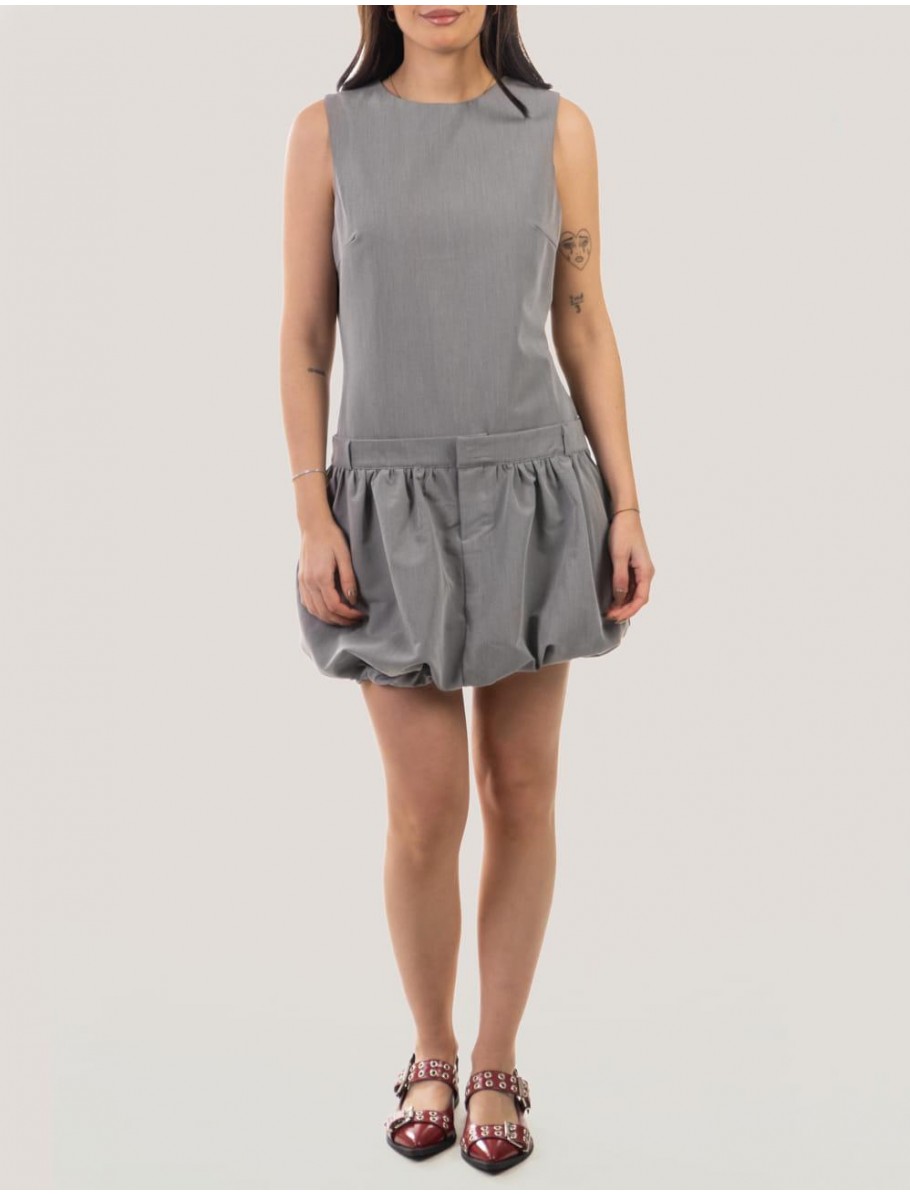 VESTIDO OBVIO CHARLES GRIS