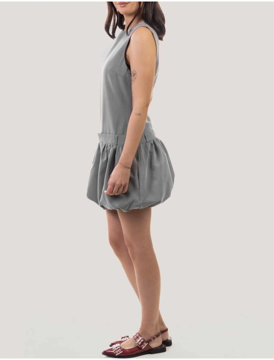 VESTIDO OBVIO CHARLES GRIS