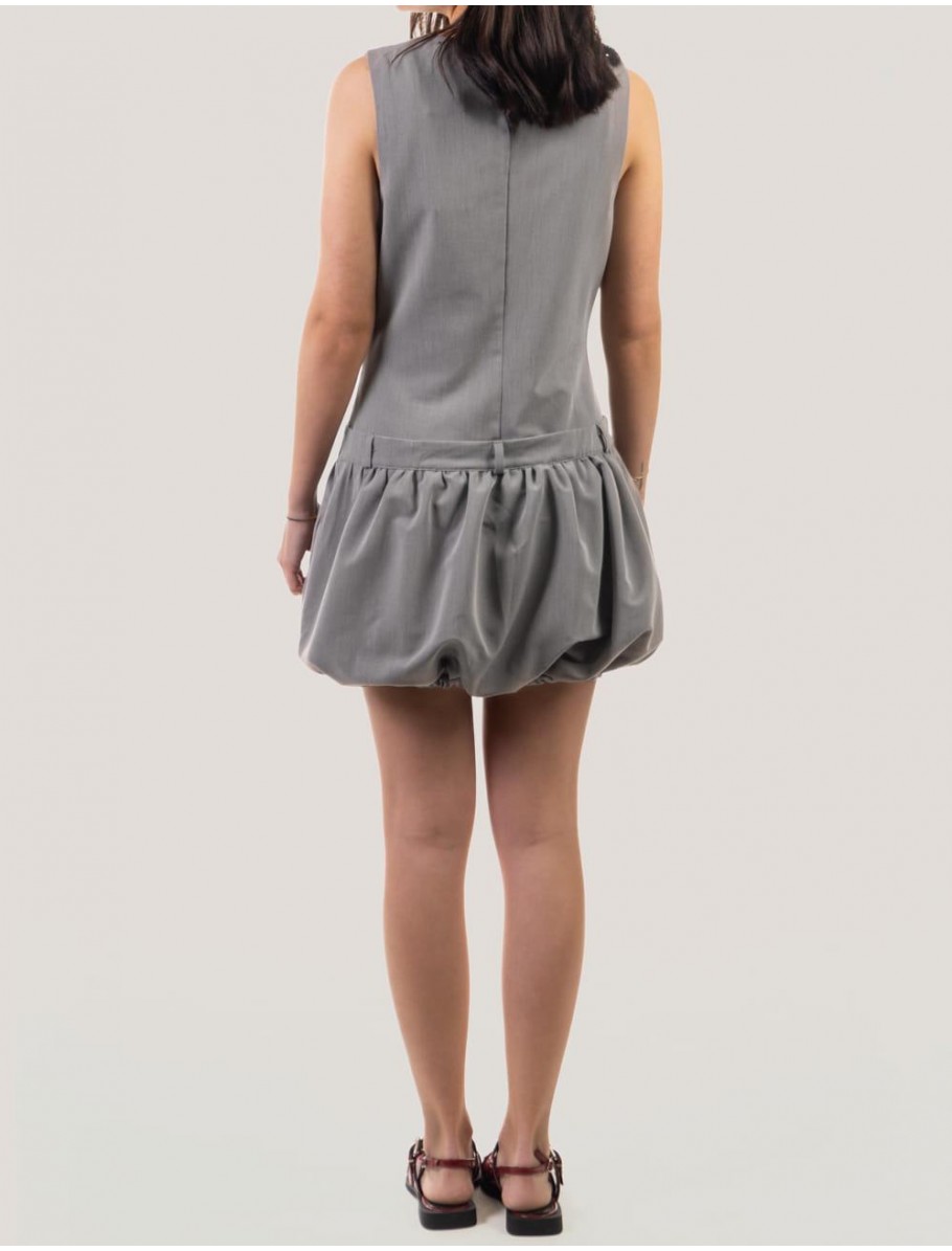 VESTIDO OBVIO CHARLES GRIS