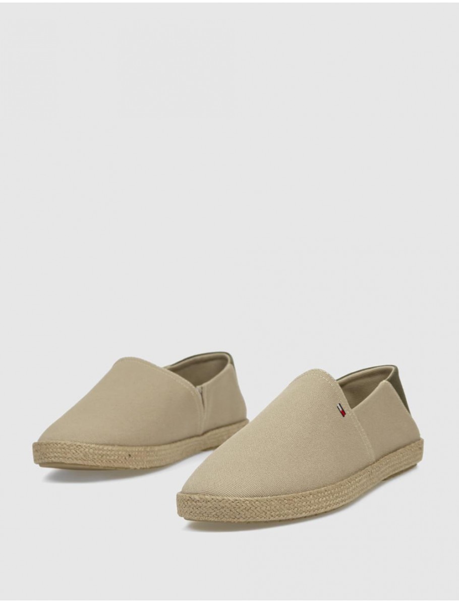 ALPARGATA TOMMY HILFIGER HILFIGER ESPADRILLE CORE BEIG