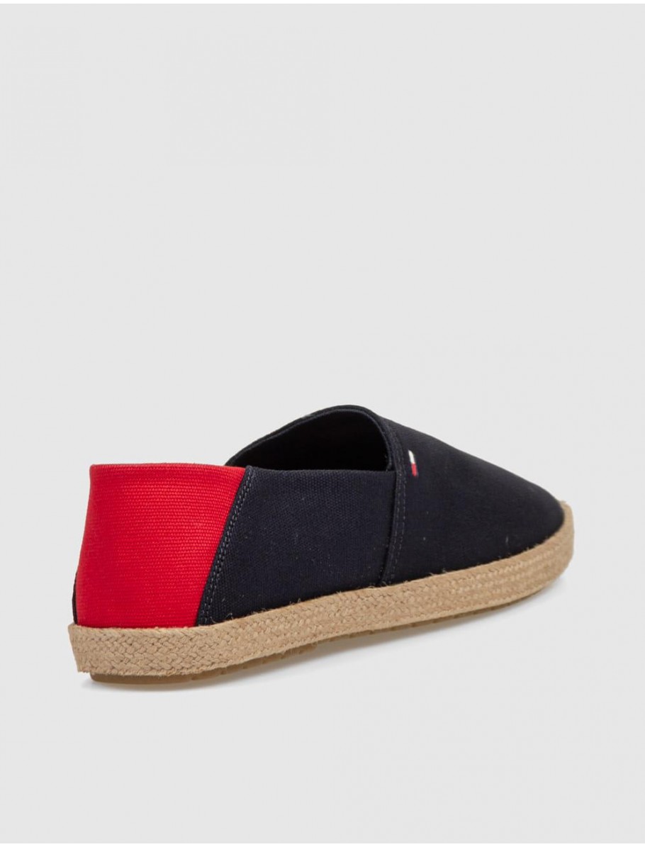 ALPARGATA TOMMY HILFIGER HILFIGER ESPADRILLE CORE MARINO