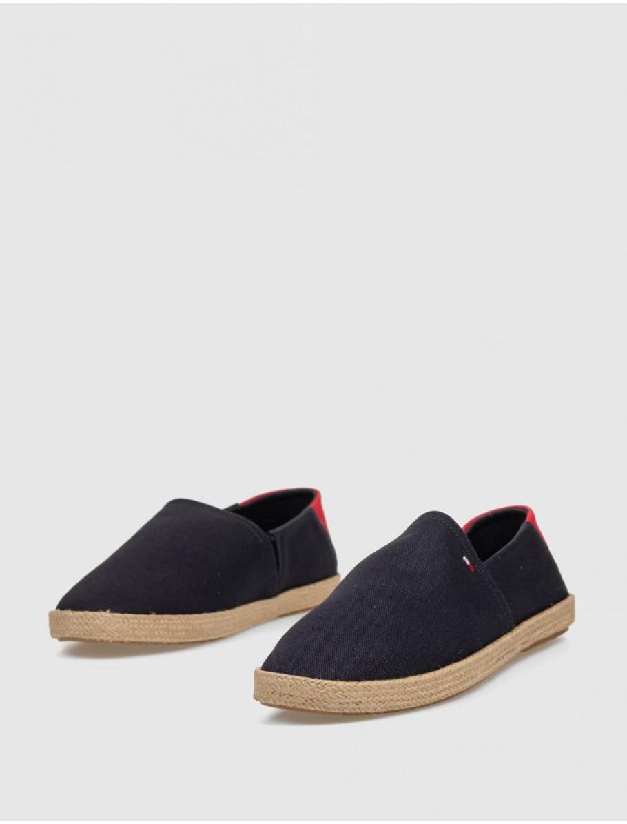 ALPARGATA TOMMY HILFIGER HILFIGER ESPADRILLE CORE MARINO