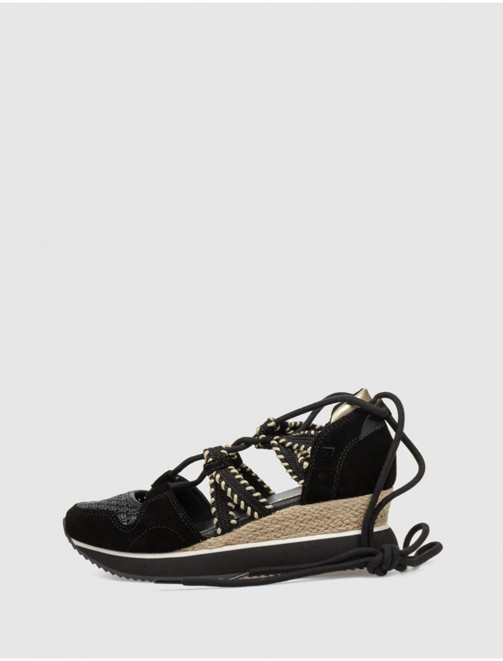 SANDALIA ROMANA GIOSEPPO GRISWOLD NEGRO