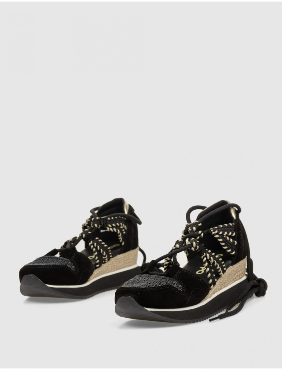 SANDALIA ROMANA GIOSEPPO GRISWOLD NEGRO