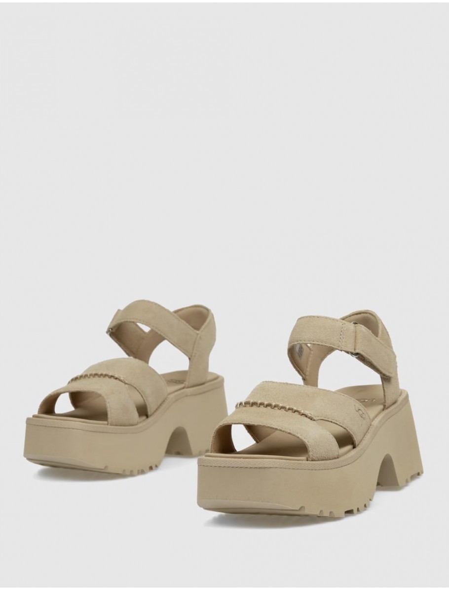 SANDALIA UGG HEIGTS ANKLE STRAP BEIG