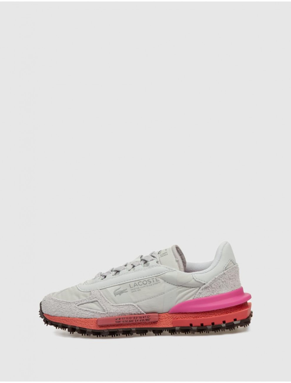 ZAPATILLA LACOSTE ELITE ACTIVE GRIS
