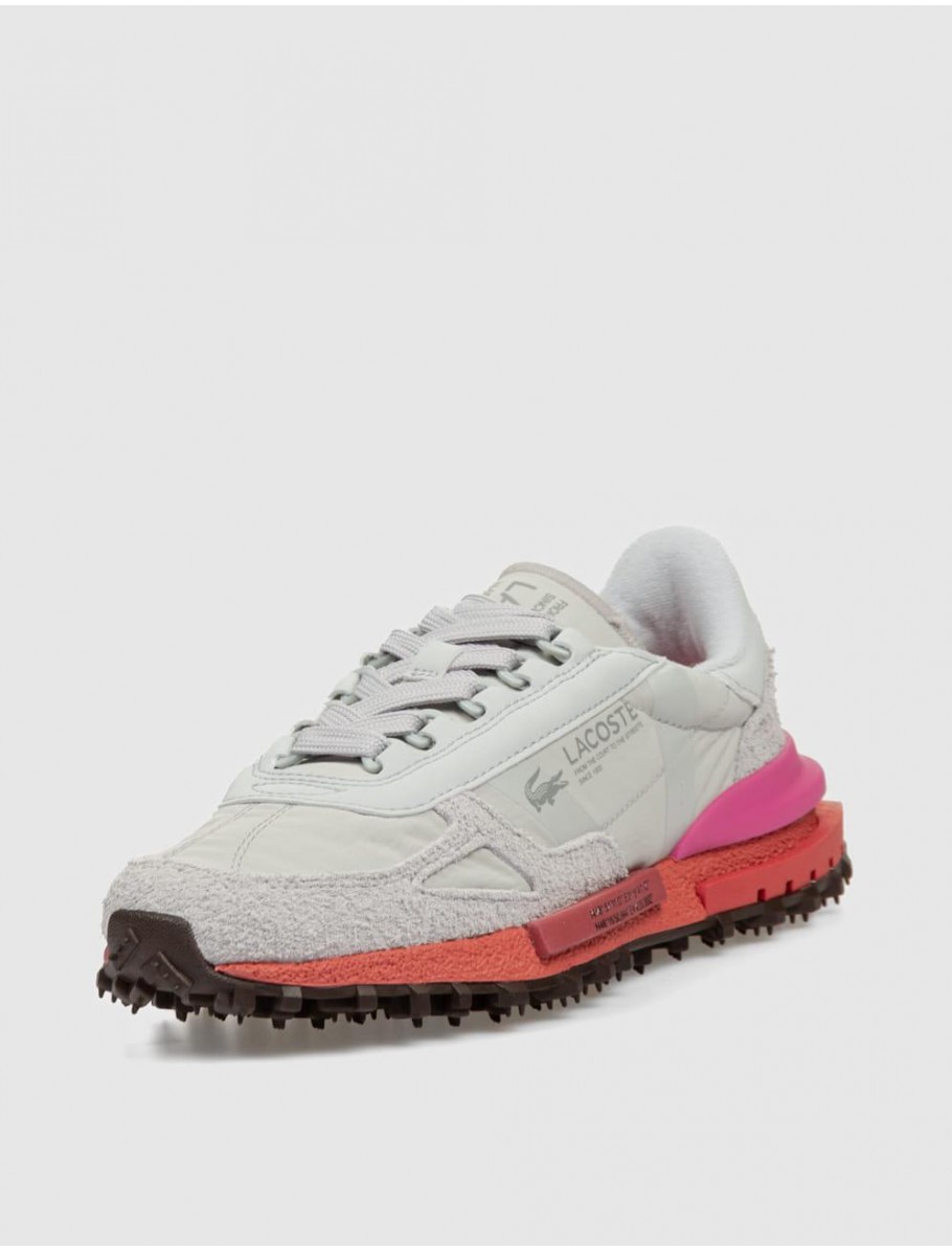 ZAPATILLA LACOSTE ELITE ACTIVE GRIS