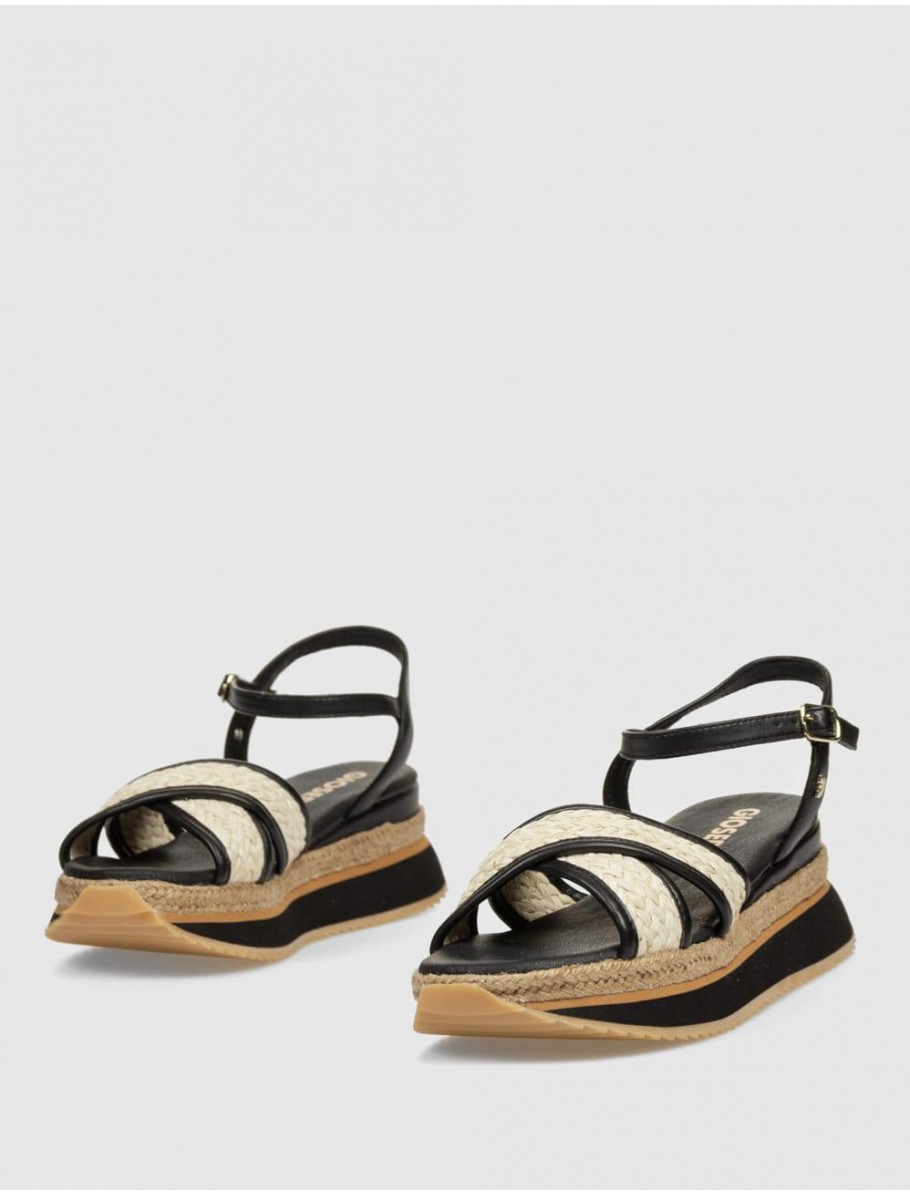 SANDALIA GIOSEPPO BOSCAWEN NEGRO