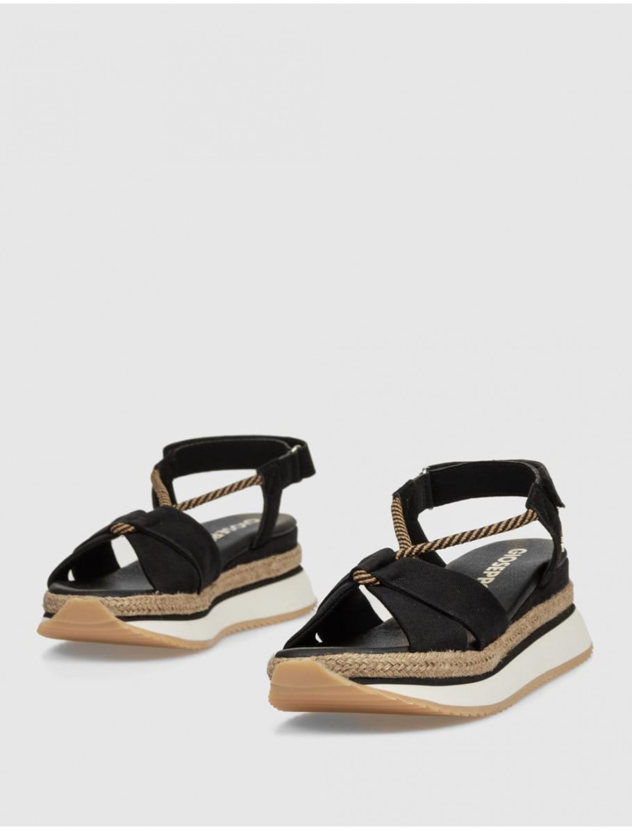 SANDALIA GIOSEPPO IRONTON NEGRO
