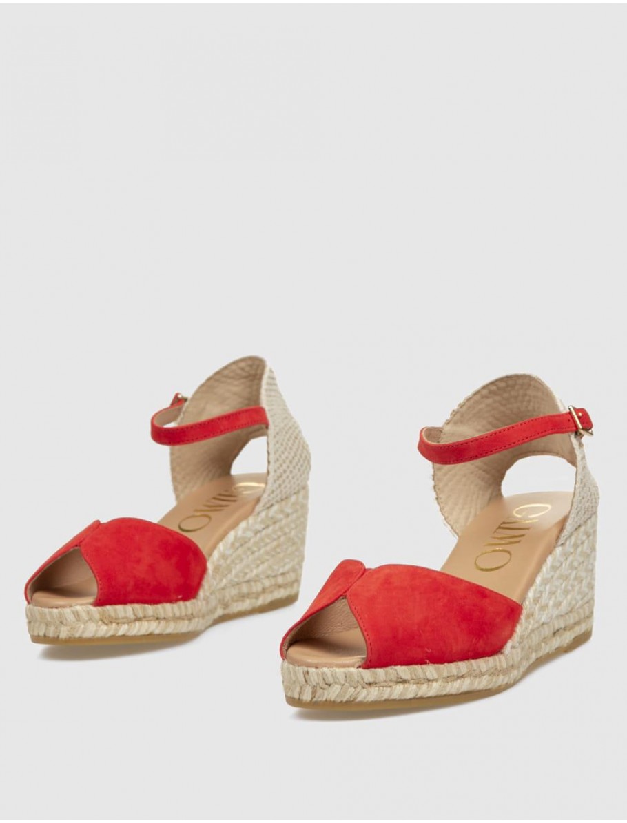 ALPARGATA GAIMO RONNY ROJO