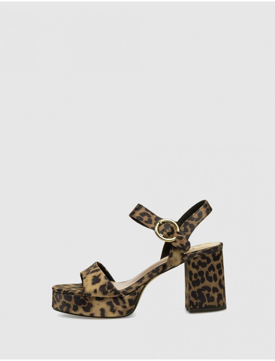 SANDALIA OBVIO SHOES CHANEL LEOPARDO