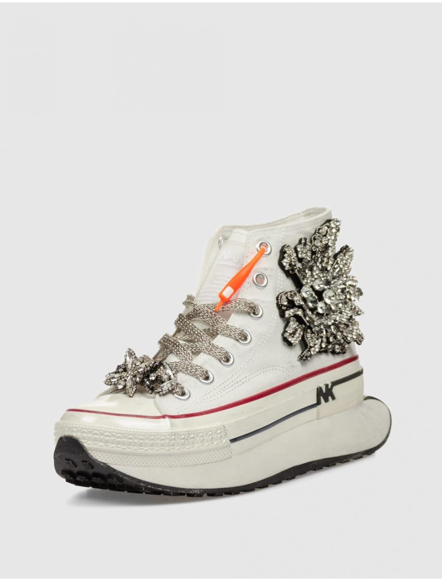 ZAPATILLA NAN KU COUTURE DSC 01 BLANCO