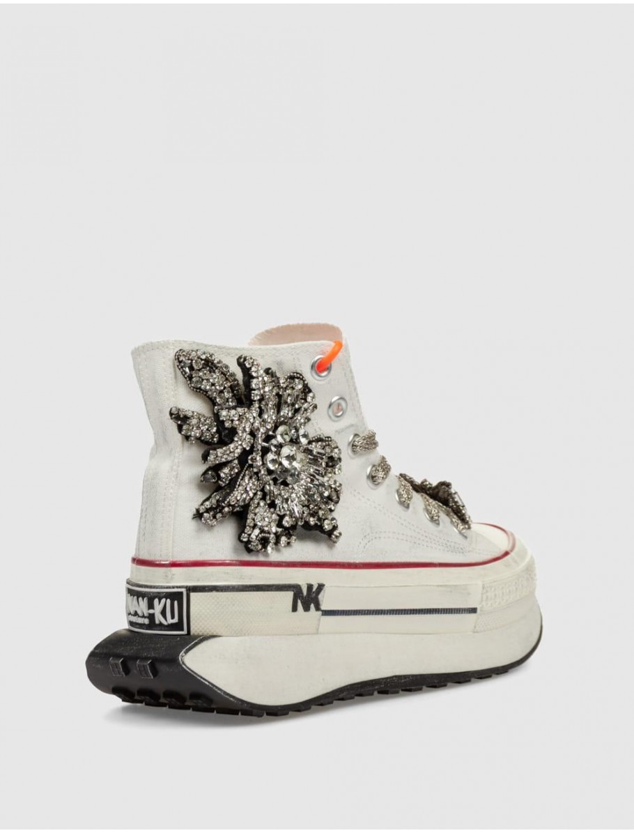 ZAPATILLA NAN KU COUTURE DSC 01 BLANCO