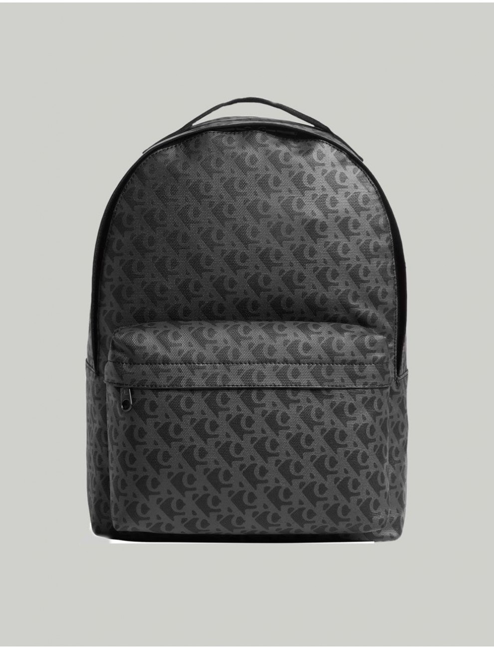 MOCHILA CALVIN KLEIN MATTE AOP CENTER ZIP BP 43 NEGRO