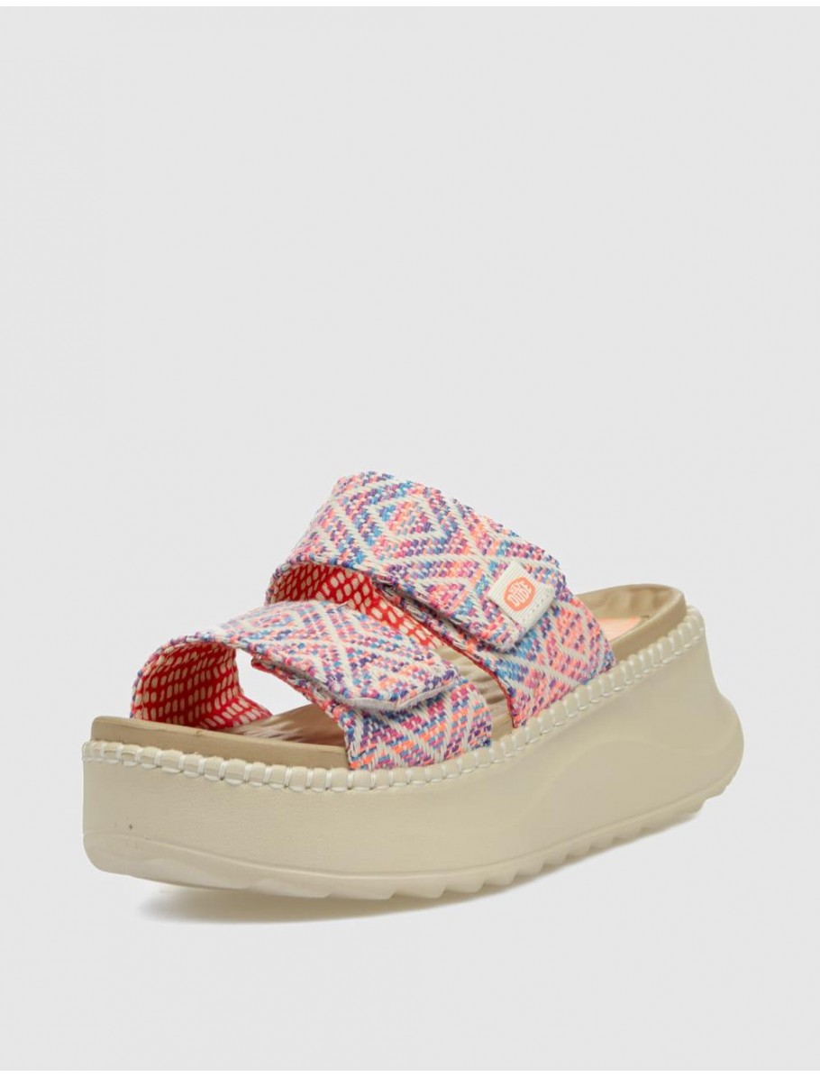 SANDALIA DUDE DELRAY SLIDE SURF BAJA MULTI