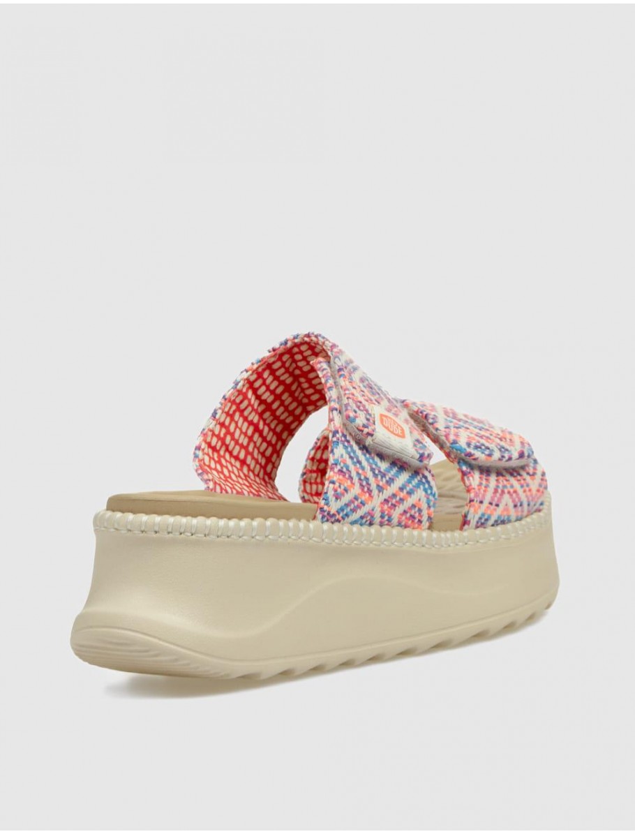 SANDALIA DUDE DELRAY SLIDE SURF BAJA MULTI