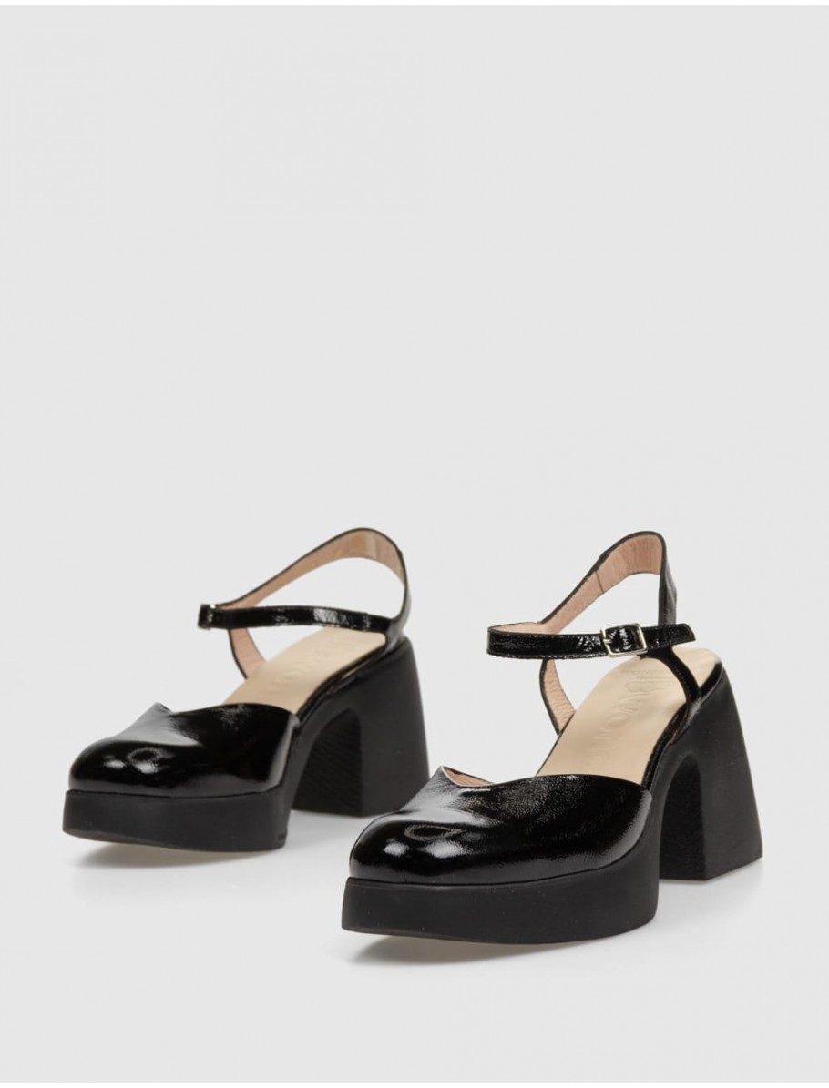 SANDALIA WONDERS H 4951 NEGRO