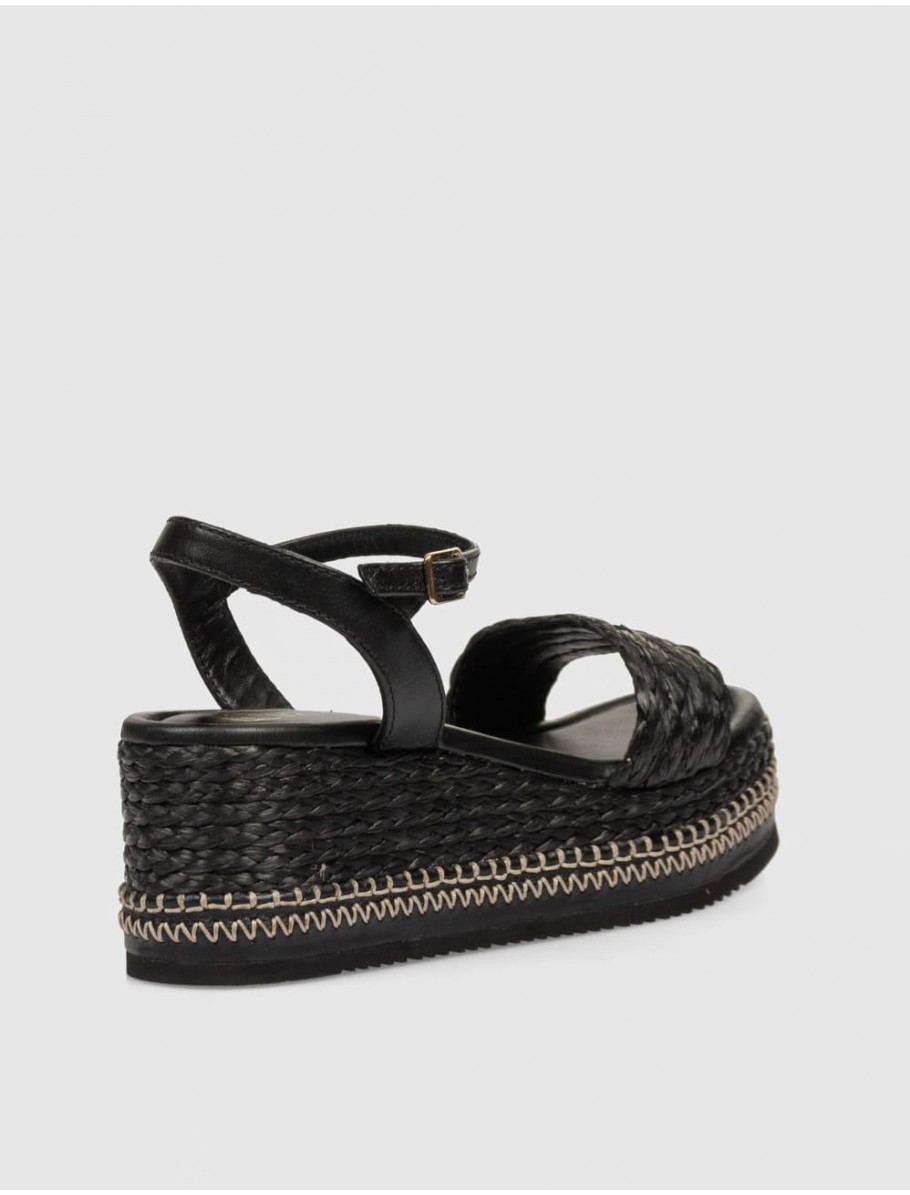 SANDALIA UNISA KEBEC NEGRO