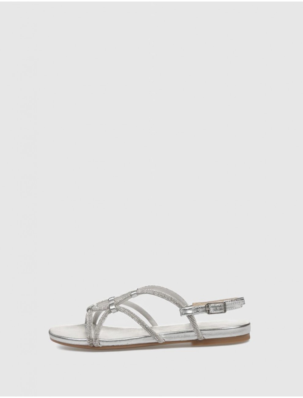 SANDALIA UNISA COOPER PLATA