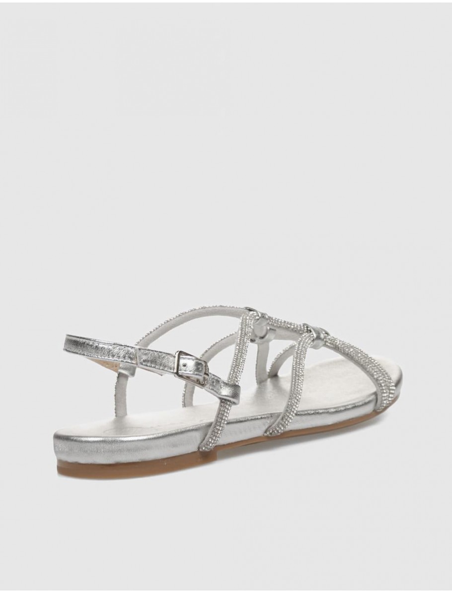 SANDALIA UNISA COOPER PLATA
