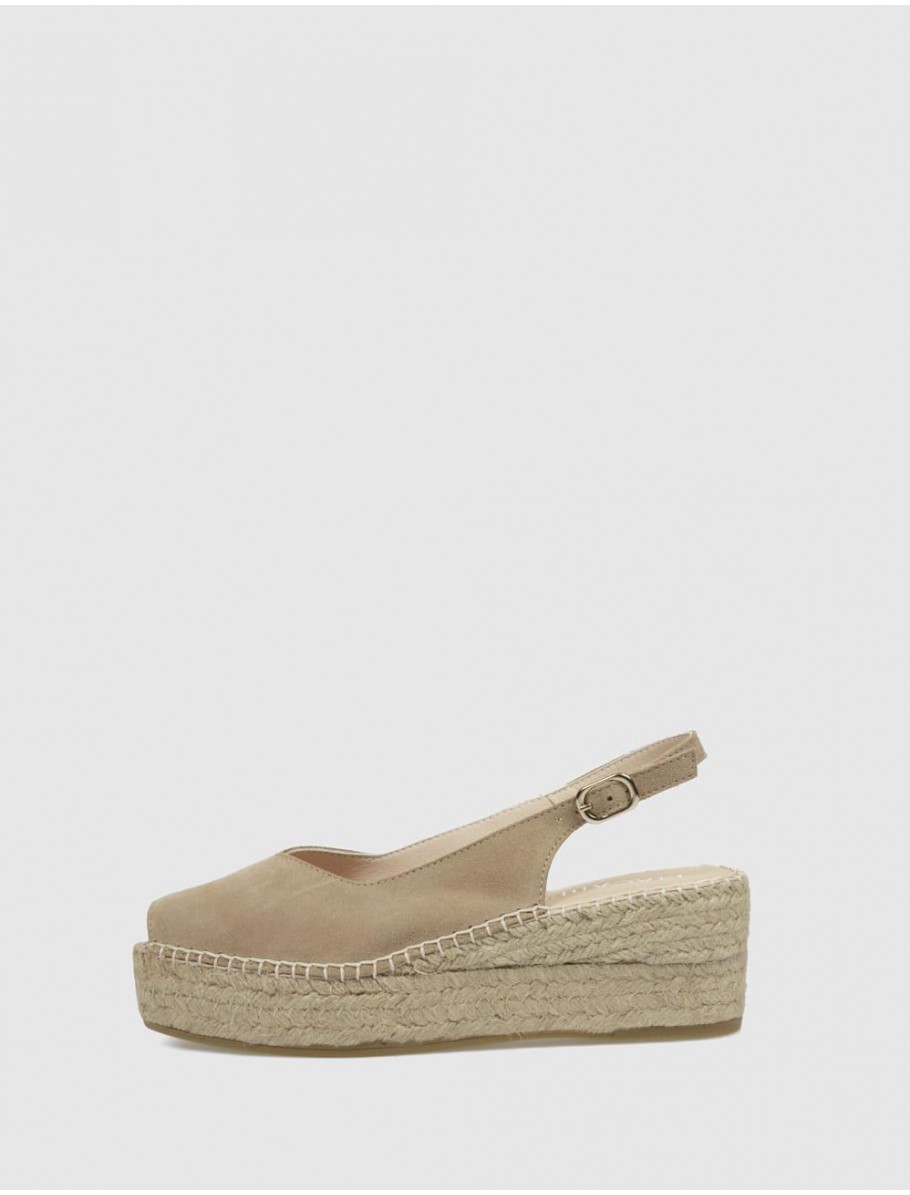 ALPARGATA MACARENA JAVA100 TAUPE