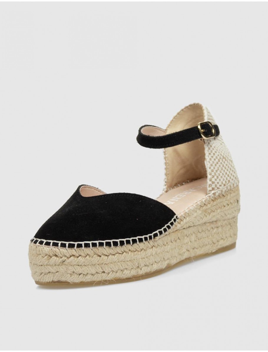 ALPARGATA MACARENA JAVA22 NEGRO