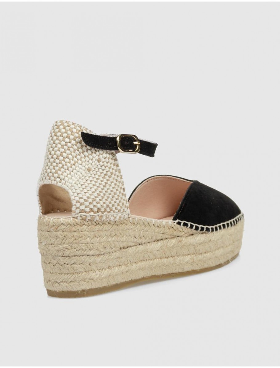 ALPARGATA MACARENA JAVA22 NEGRO