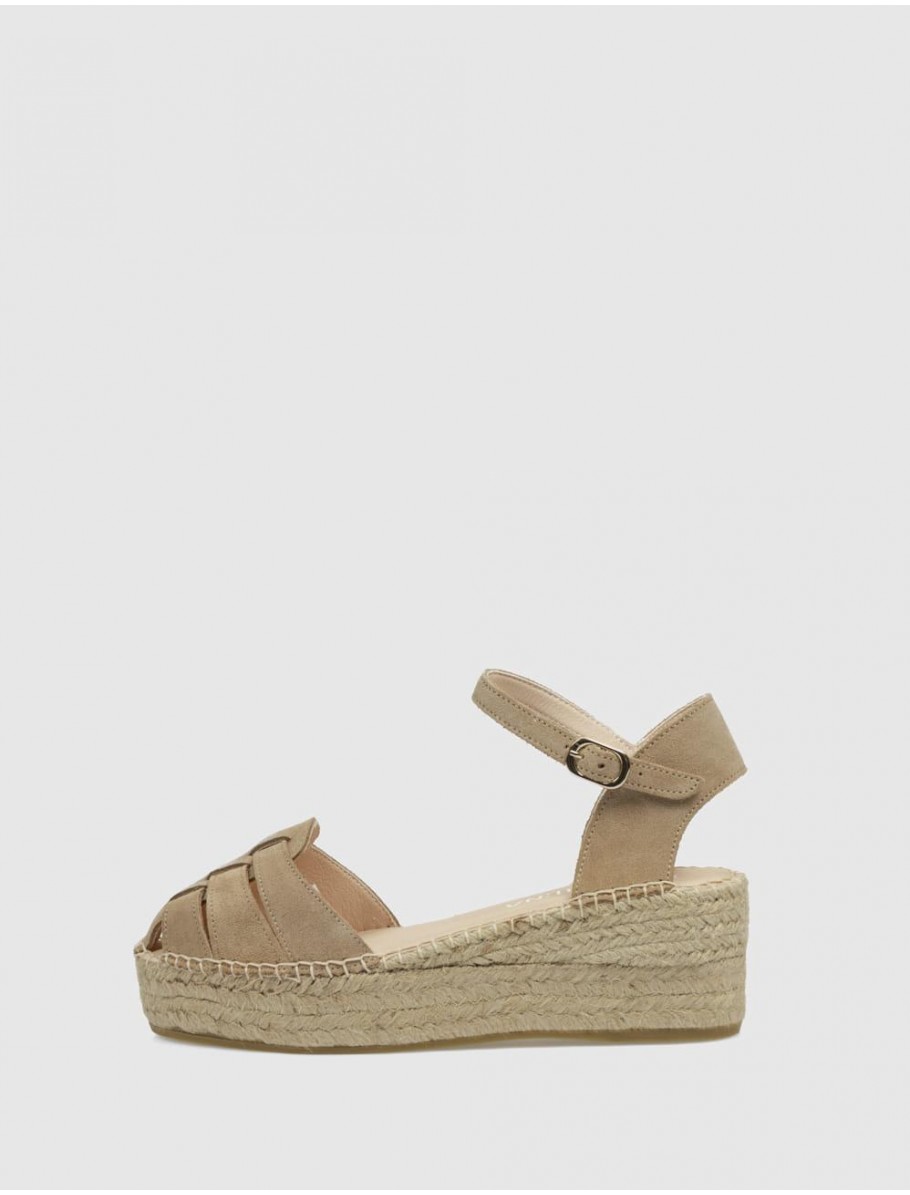 ALPARGATA MACARENA JAVA 43 TAUPE