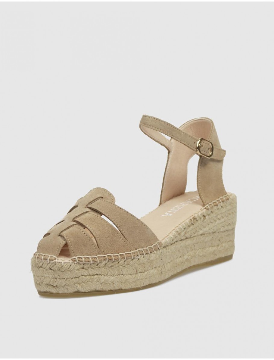 ALPARGATA MACARENA JAVA 43 TAUPE