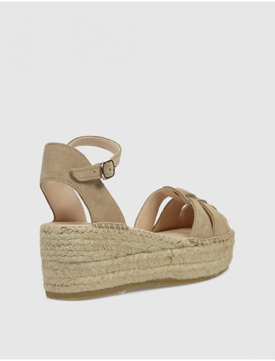 ALPARGATA MACARENA JAVA 43 TAUPE