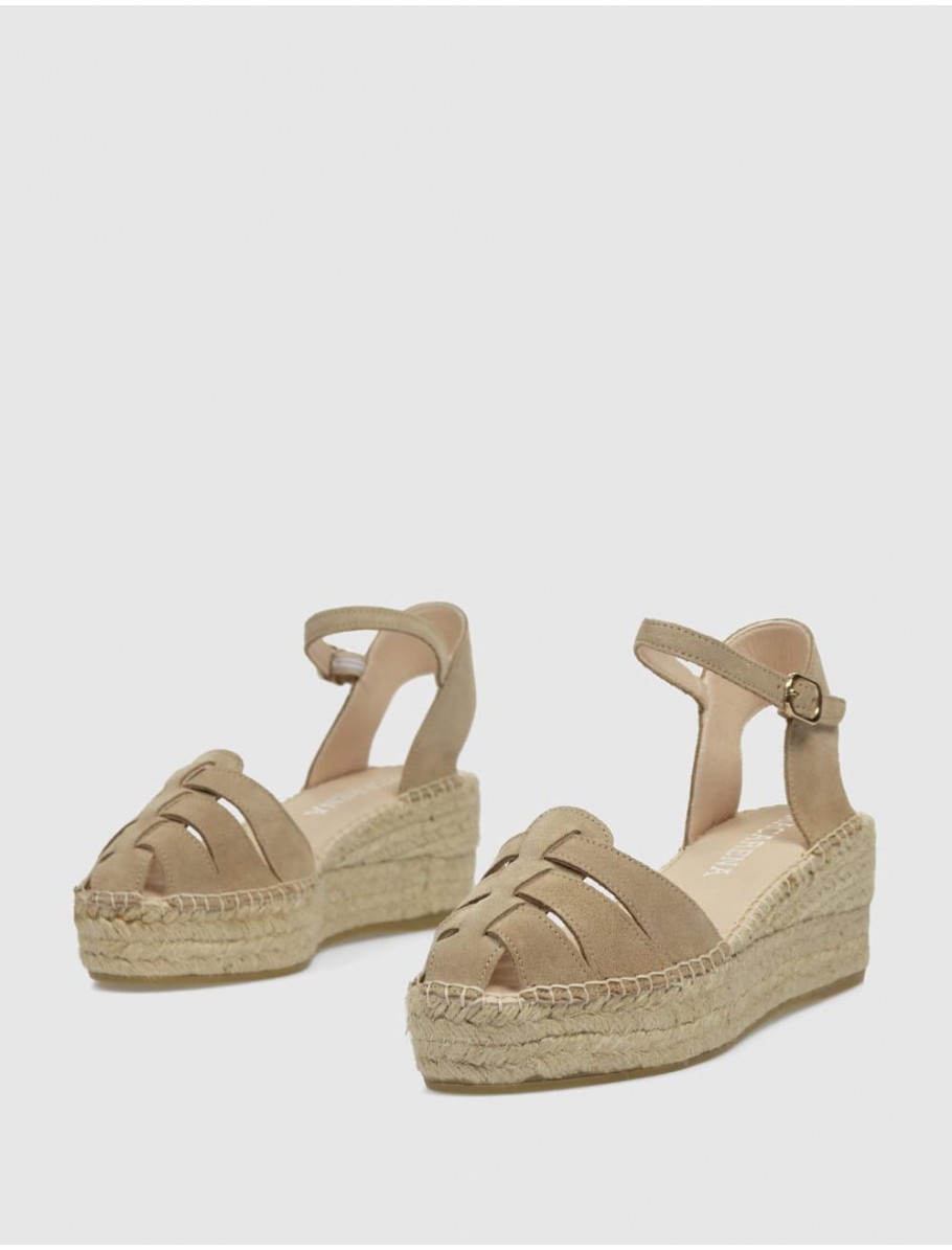 ALPARGATA MACARENA JAVA 43 TAUPE