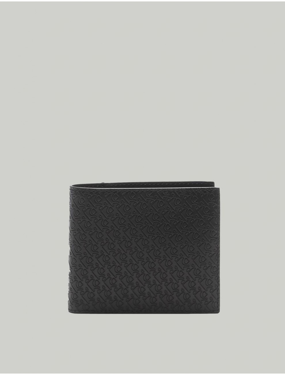 CARTERA CALVIN KLEIN MATTE AOP BILLFOLD W COIN NEGRO