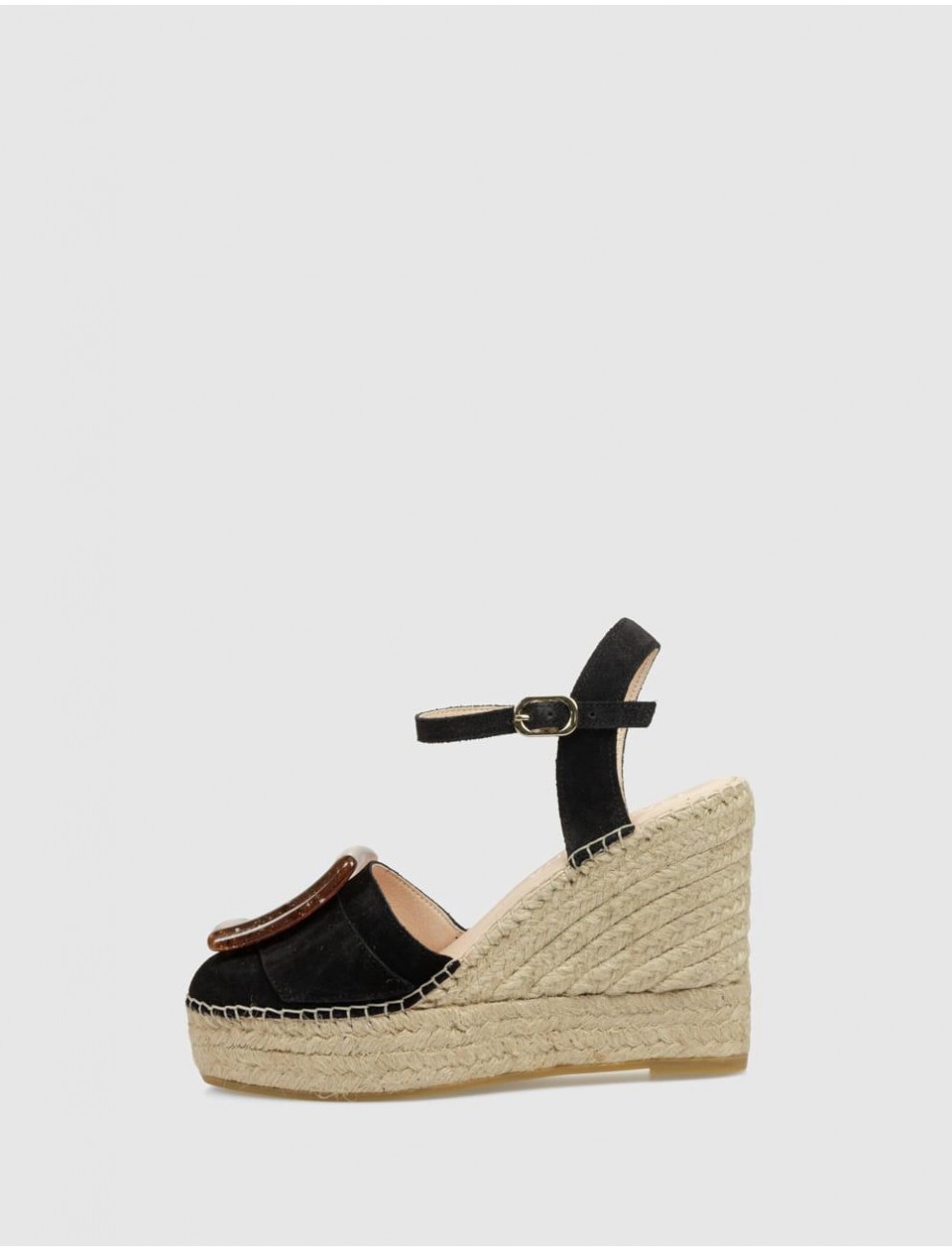 ALPARGATA MACARENA ALBA 60 NEGRO