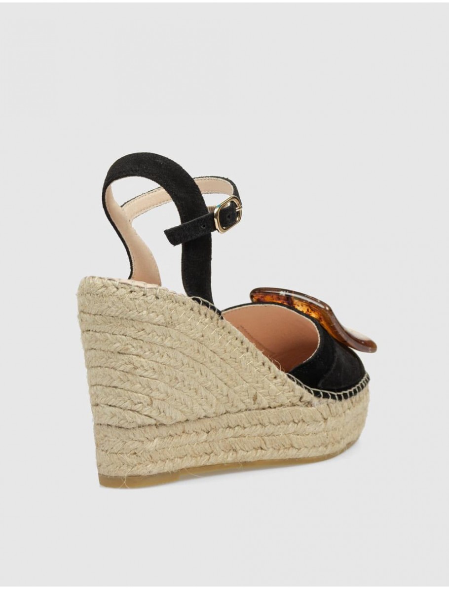 ALPARGATA MACARENA ALBA 60 NEGRO