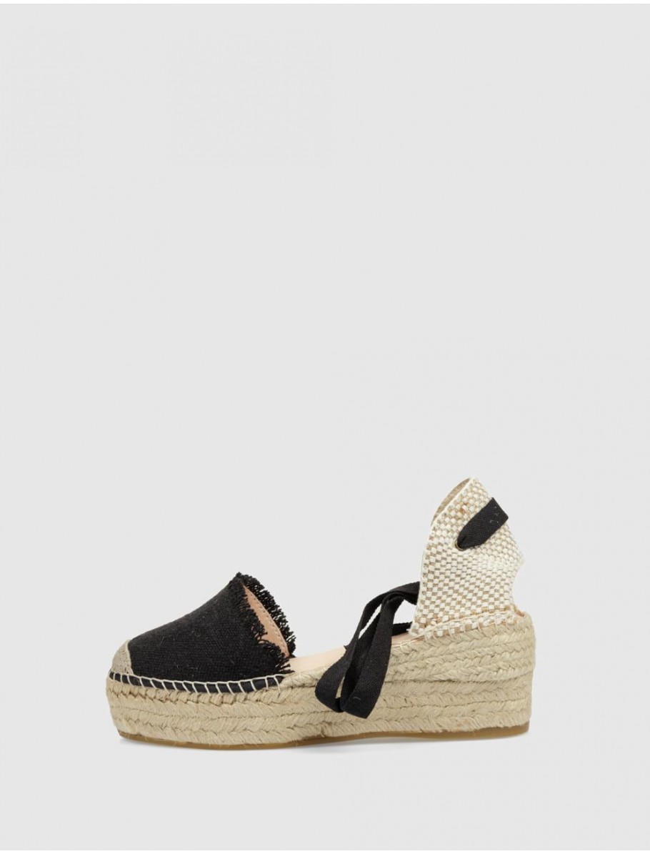 ALPARGATA MACARENA JAVA 34 NEGRO