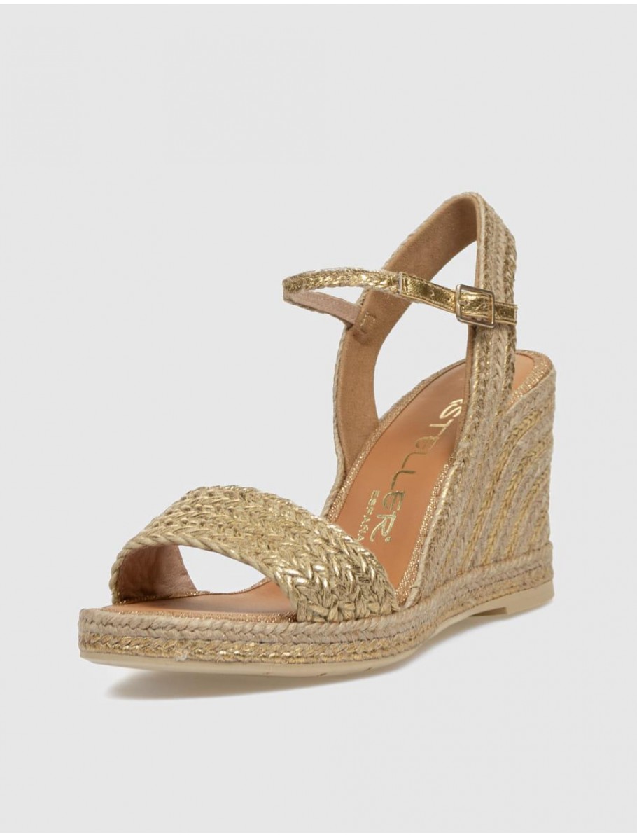 ALPARGATA CASTELLER 650 ORO