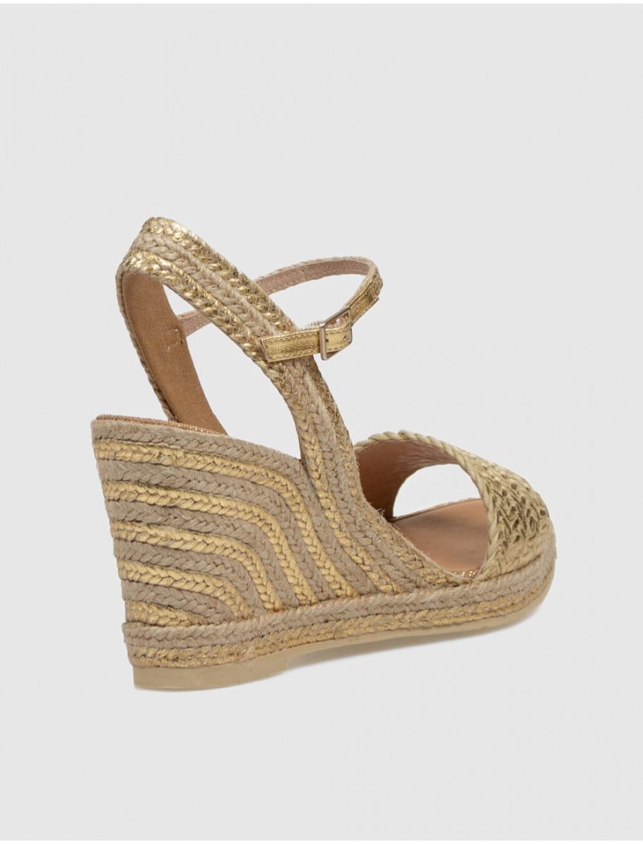 ALPARGATA CASTELLER 650 ORO