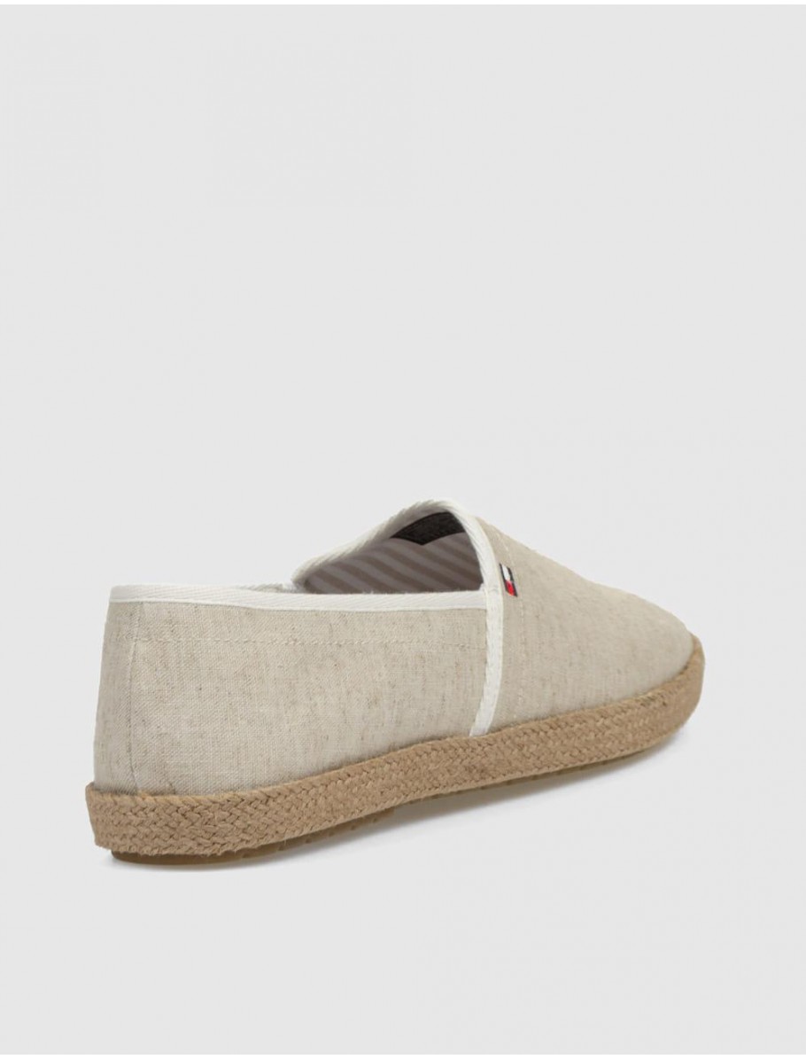 ALPARGATA TOMMY HILFIGER HILFIGER CHAMBRAY BEIG