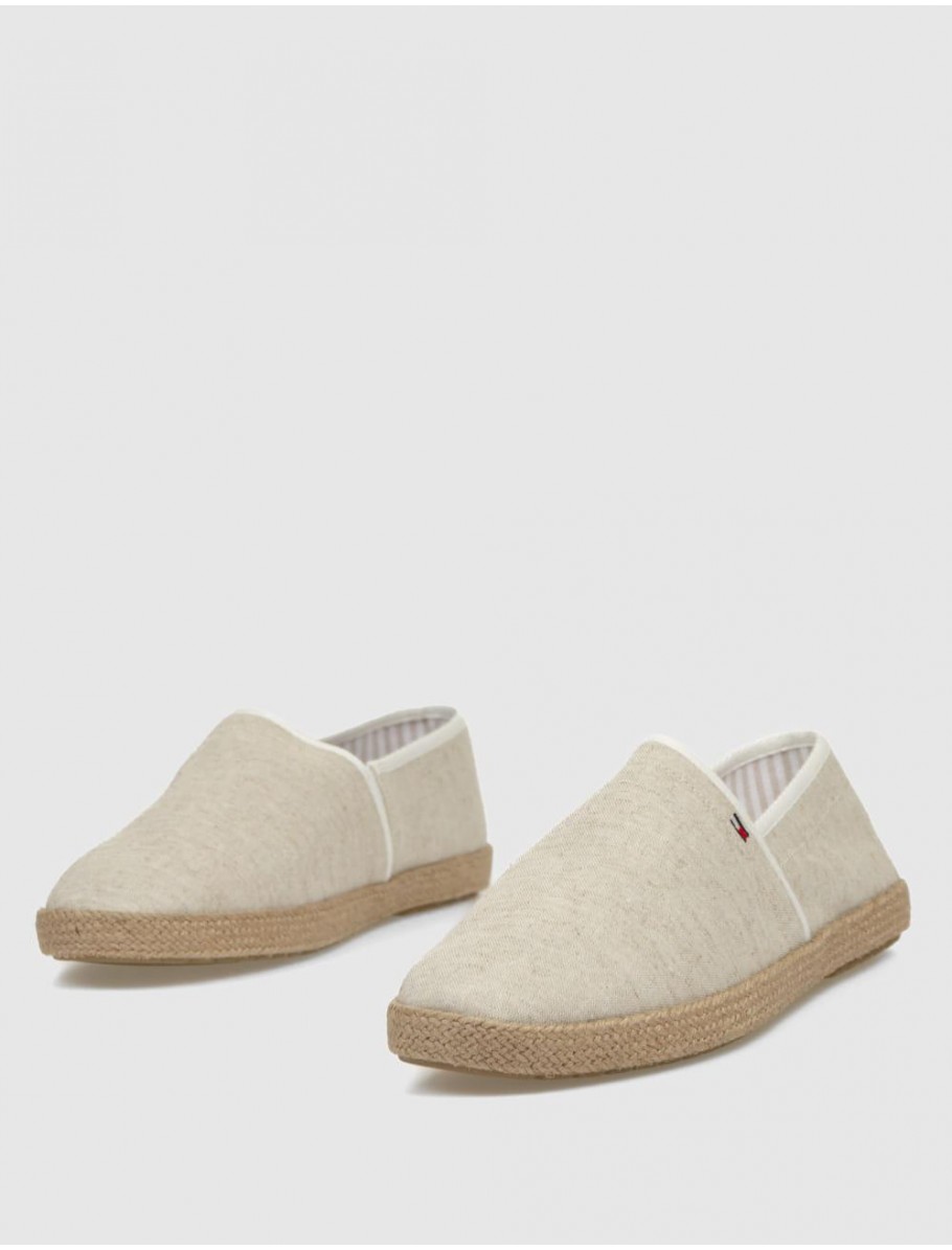 ALPARGATA TOMMY HILFIGER HILFIGER CHAMBRAY BEIG